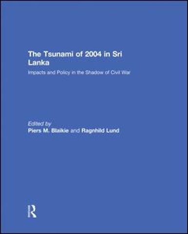 Tsunami of 2004 in Sri Lanka