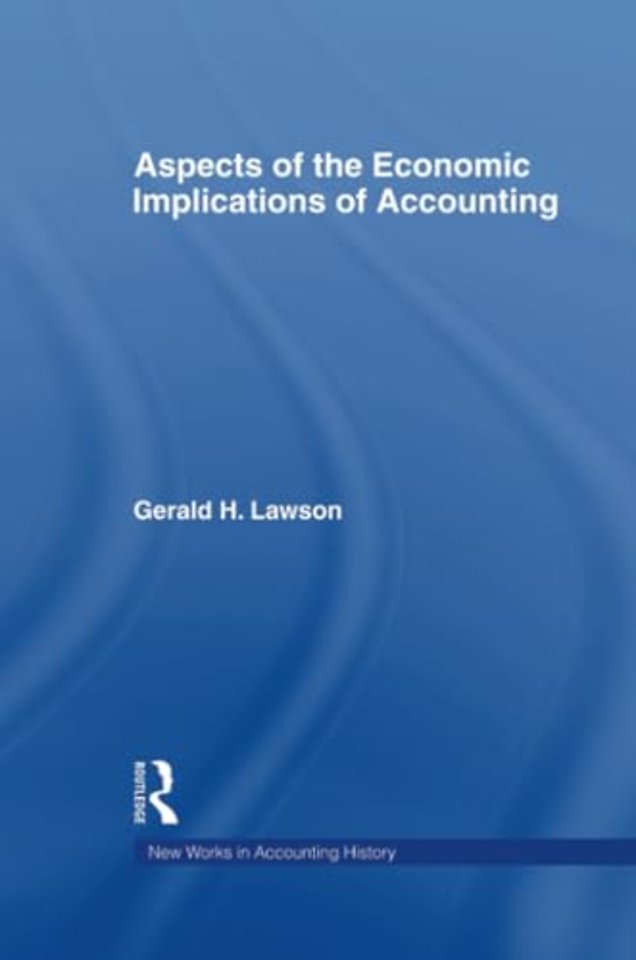 Aspects of the Economic Implications of Accounting