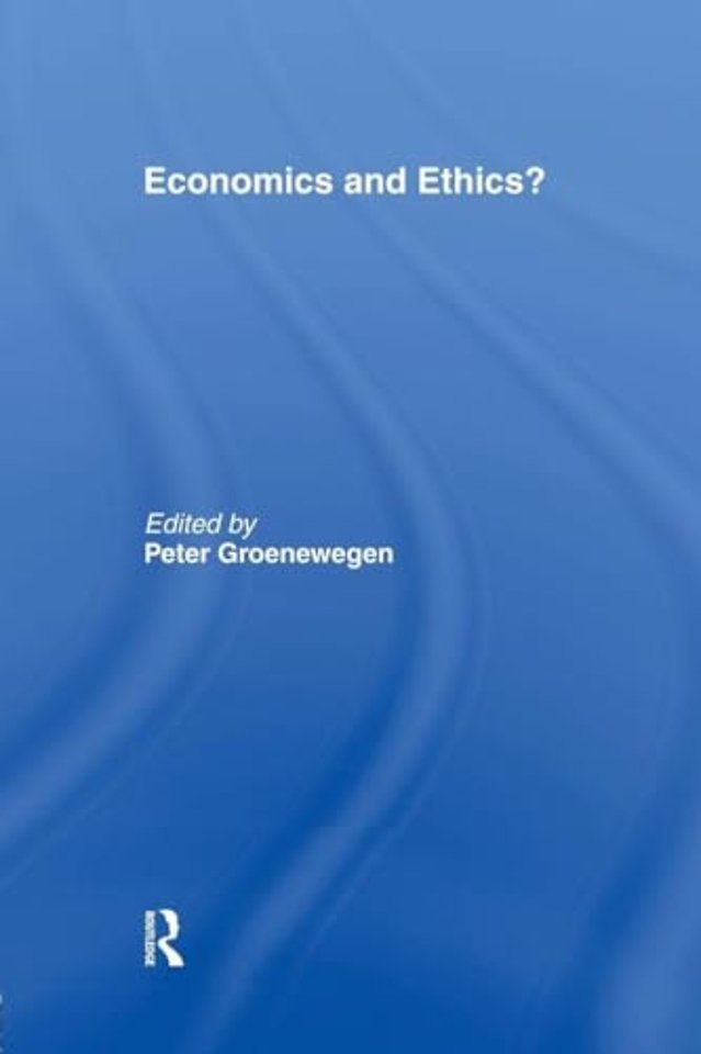 Economics and Ethics?