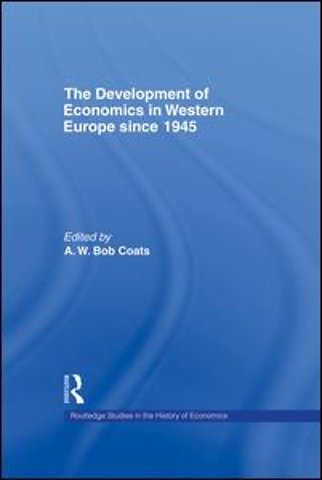 Development of Economics in Western Europe Since 1945