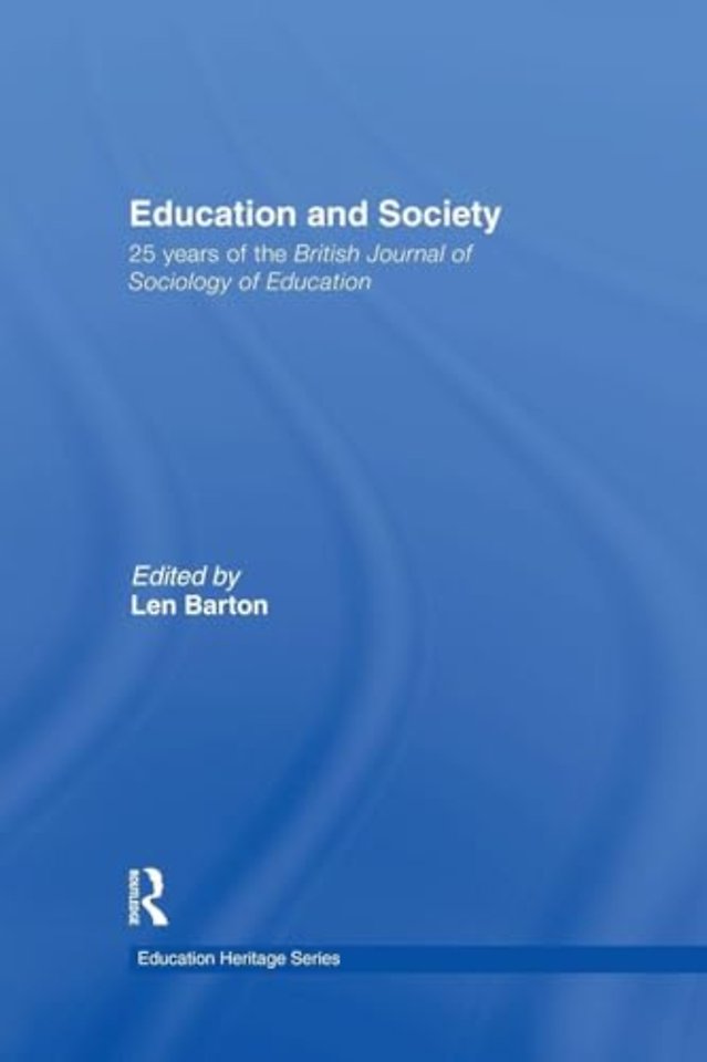 Education and Society
