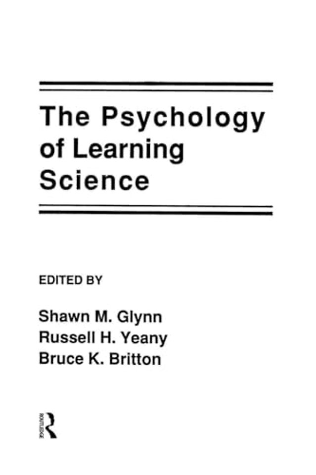 Psychology of Learning Science