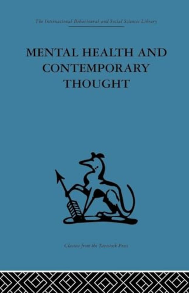 Mental Health and Contemporary Thought