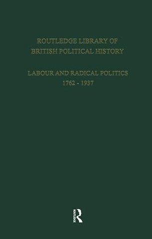 Routledge Library of British Political History