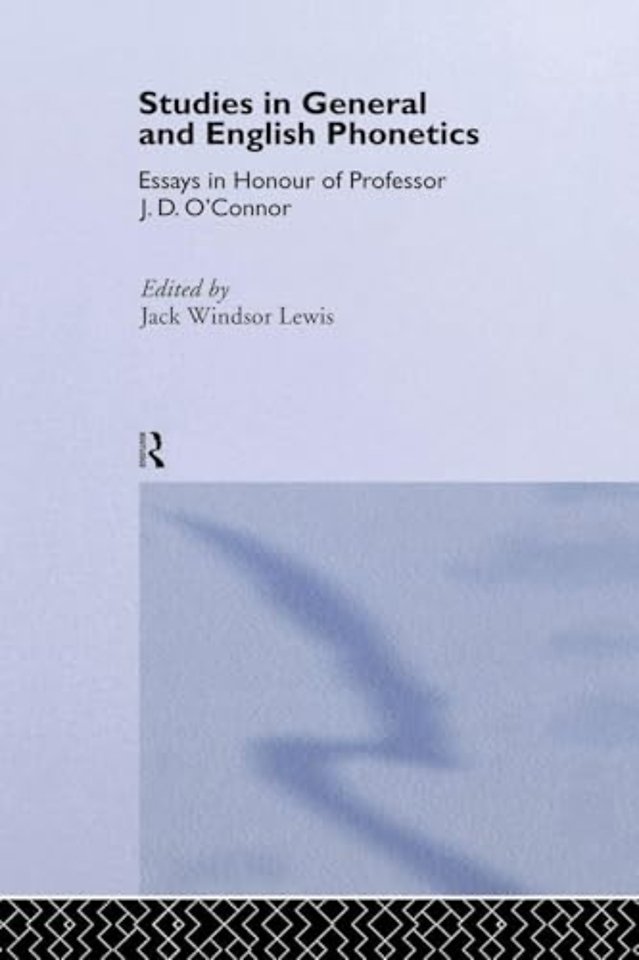 Studies in General and English Phonetics
