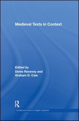 Medieval Texts in Context
