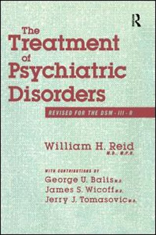 Treatment Of Psychiatric Disorders