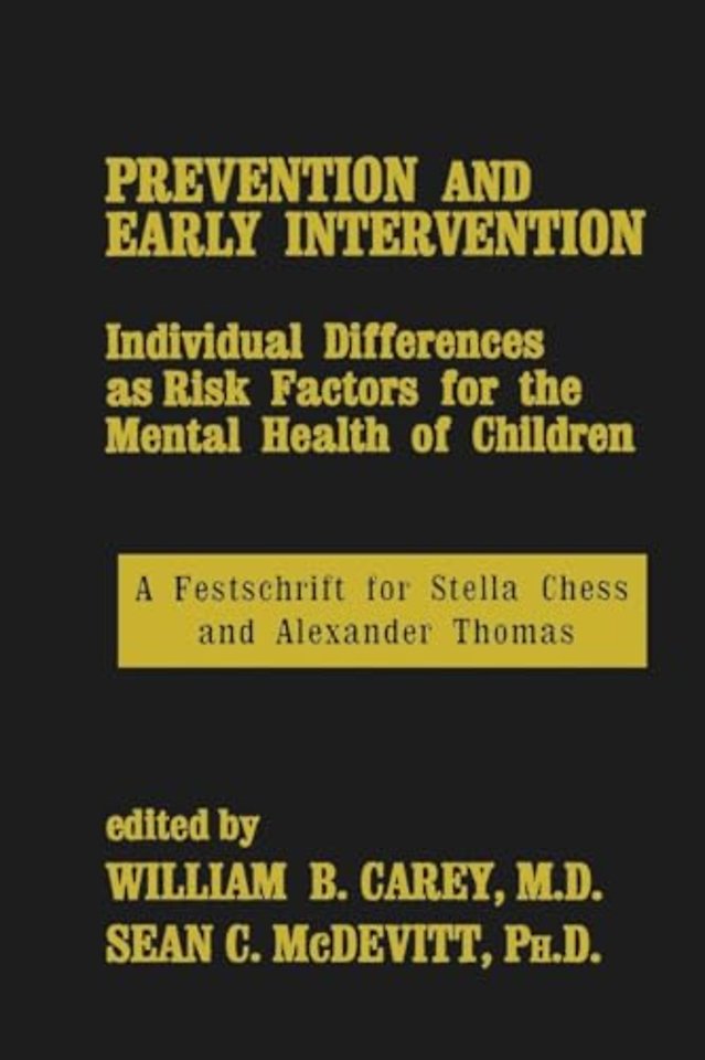 Prevention And Early Intervention