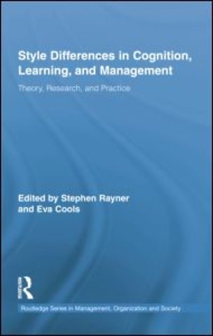 Style Differences in Cognition, Learning, and Management