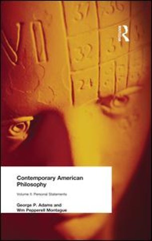 Contemporary American Philosophy