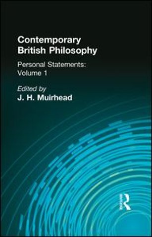 Contemporary British Philosophy