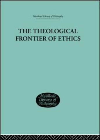 Theological Frontier of Ethics
