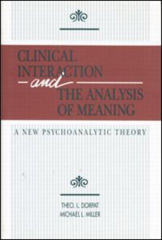 Clinical Interaction and the Analysis of Meaning