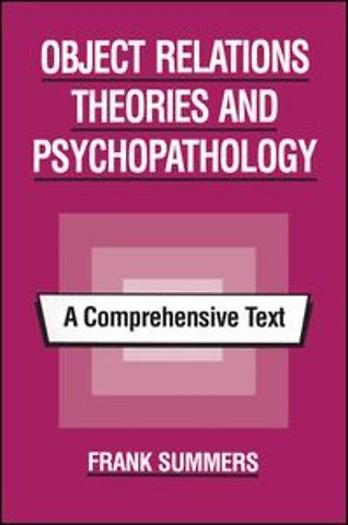 Object Relations Theories and Psychopathology