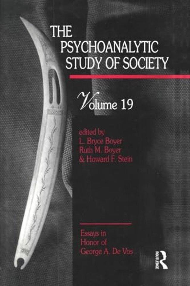 Psychoanalytic Study of Society, V. 19