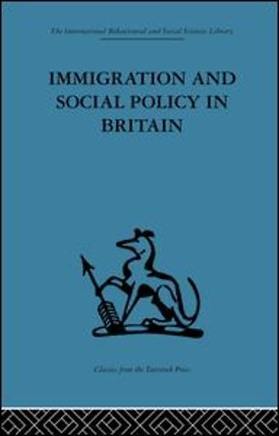 Immigration and Social Policy in Britain