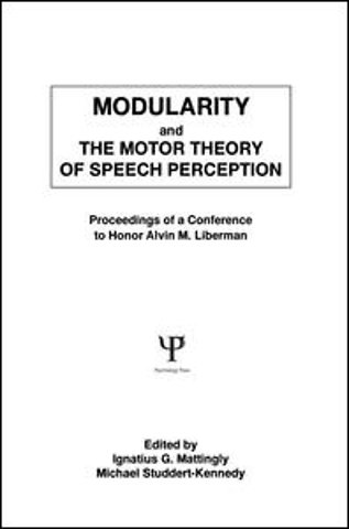 Modularity and the Motor theory of Speech Perception