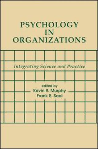 Psychology in Organizations