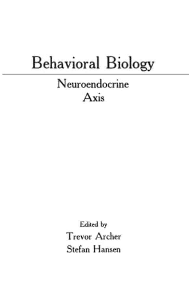 Behavioral Biology