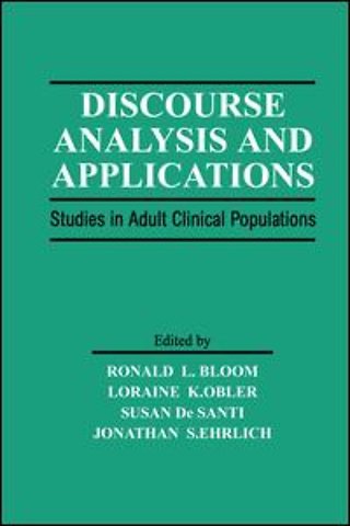 Discourse Analysis and Applications