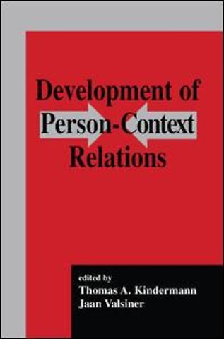Development of Person-context Relations