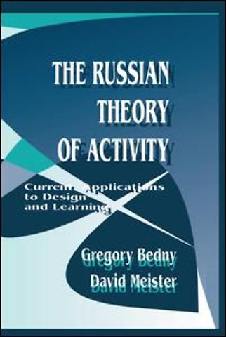 Russian Theory of Activity
