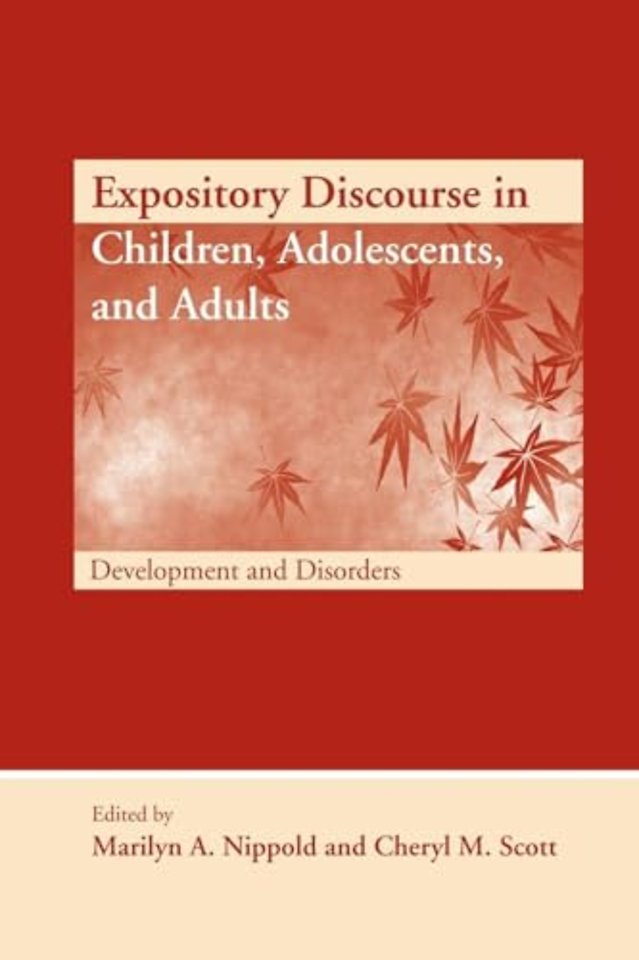 Expository Discourse in Children, Adolescents, and Adults