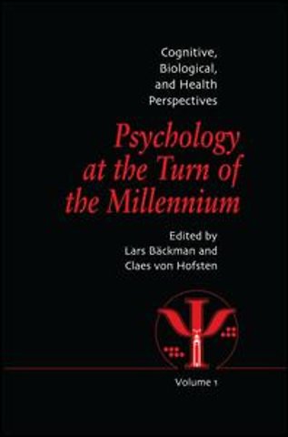 Psychology at the Turn of the Millennium, Volume 1