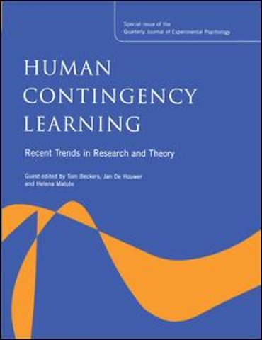 Human Contingency Learning: Recent Trends in Research and Theory