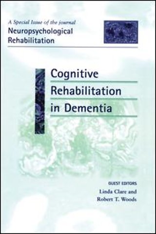 Cognitive Rehabilitation in Dementia