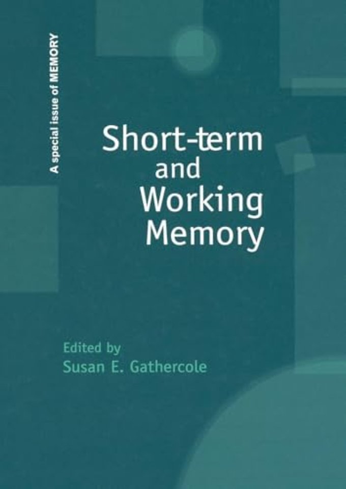 Short-term and Working Memory