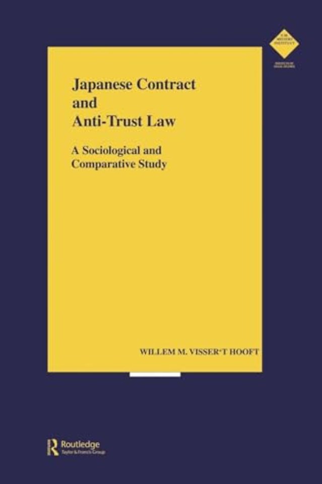 Japanese Contract and Anti-Trust Law