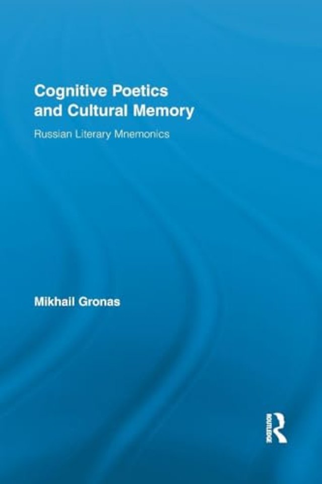 Cognitive Poetics and Cultural Memory
