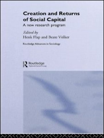 Creation and Returns of Social Capital