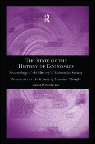 State of the History of Economics