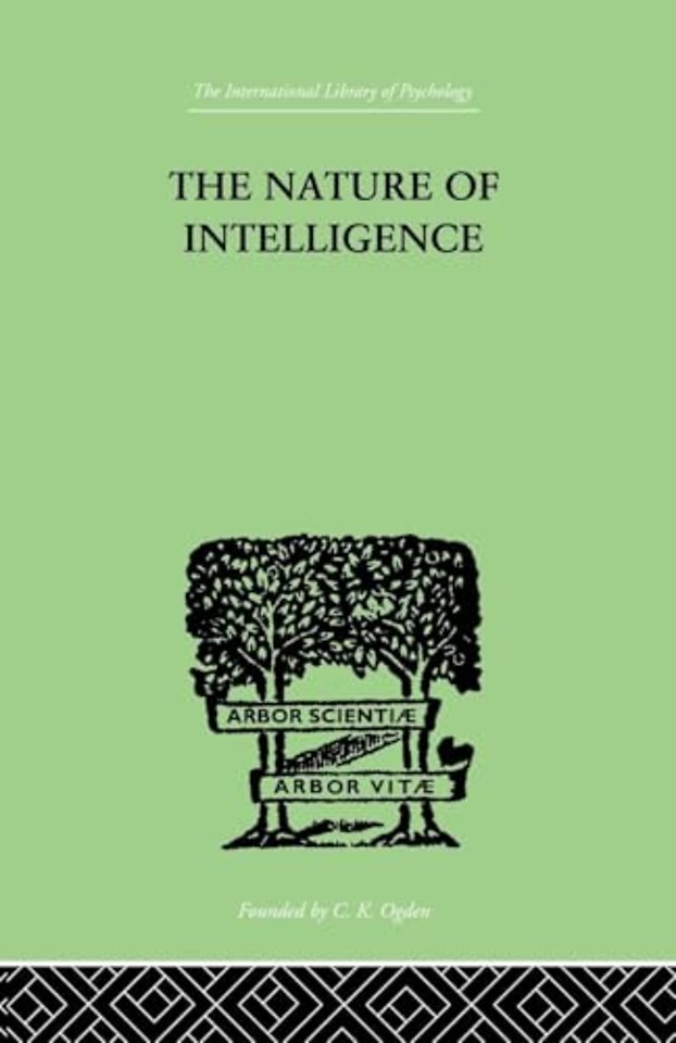 Nature of Intelligence