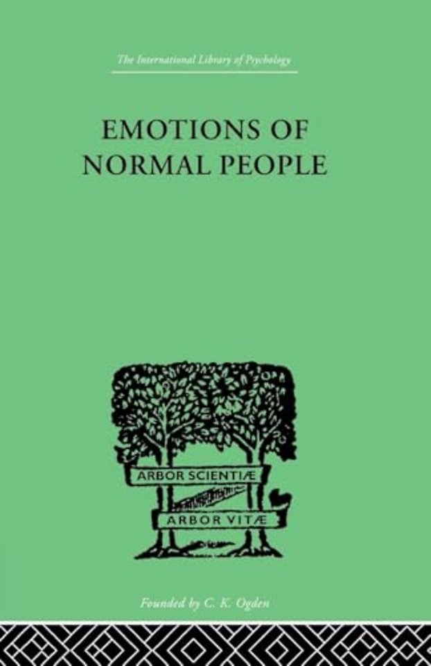 Emotions Of Normal People