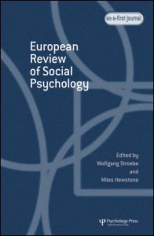 European Review of Social Psychology: Volume 16