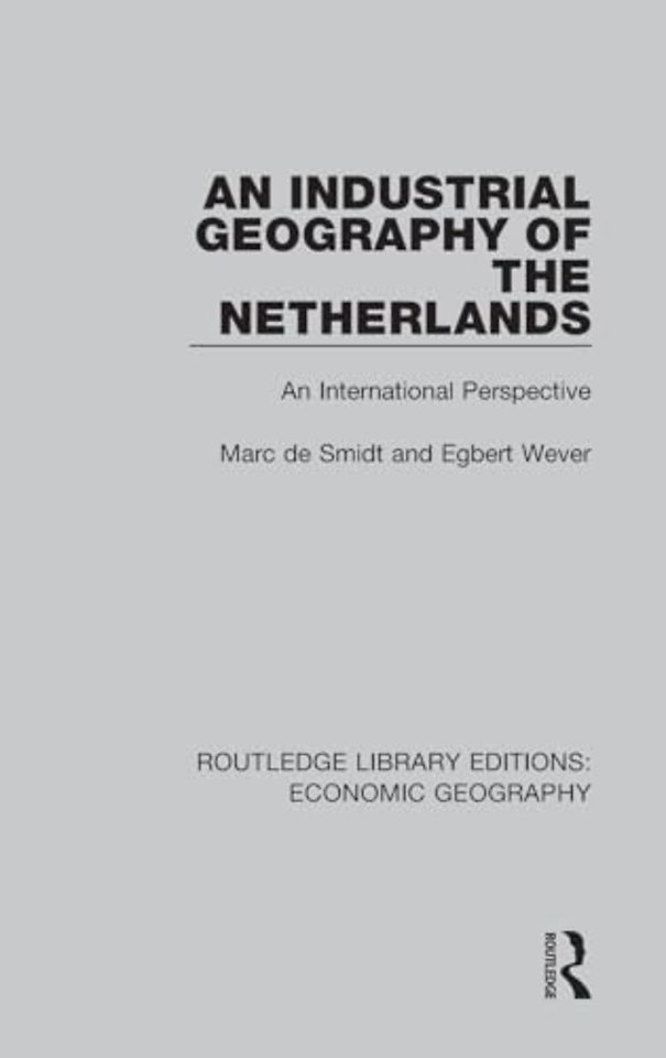 Industrial Geography of the Netherlands