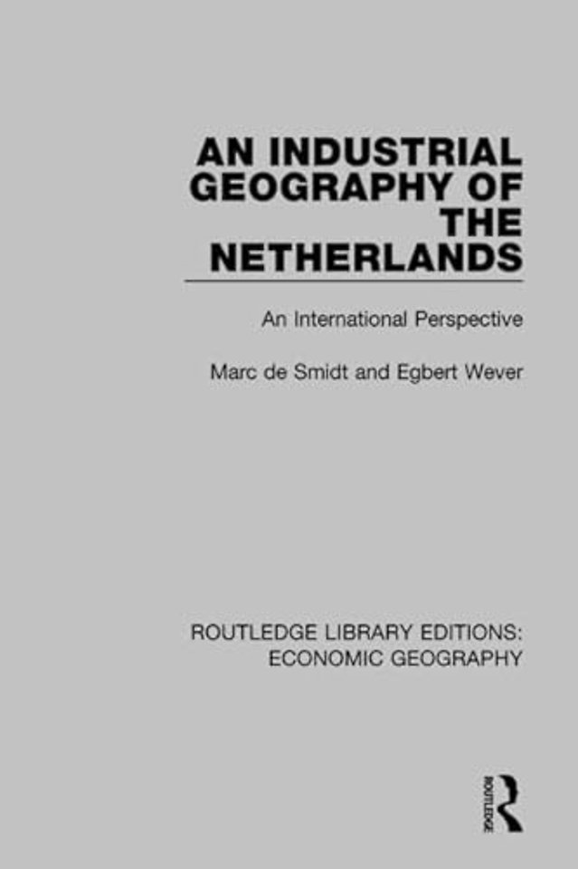 Industrial Geography of the Netherlands