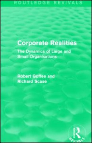 Corporate Realities (Routledge Revivals)