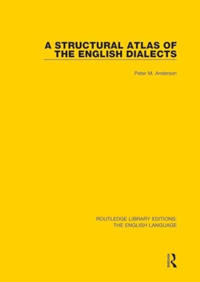 Structural Atlas of the English Dialects