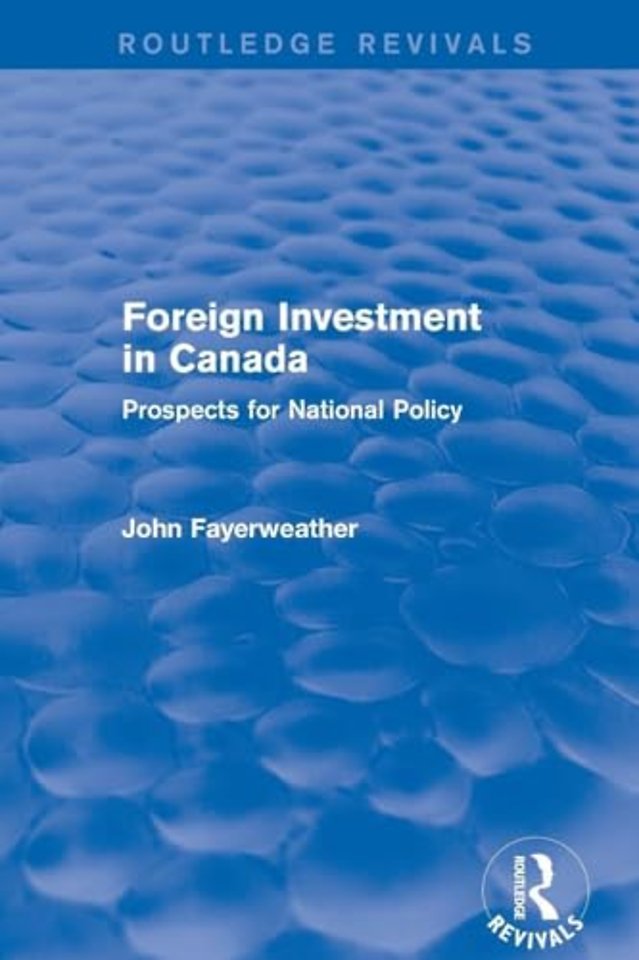 Foreign Investment in Canada