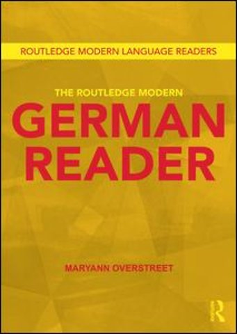 Routledge Modern German Reader