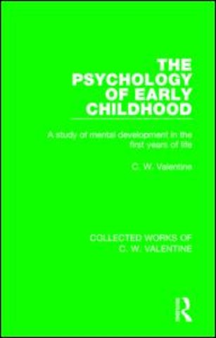 Psychology of Early Childhood