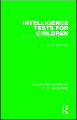 Intelligence Tests for Children