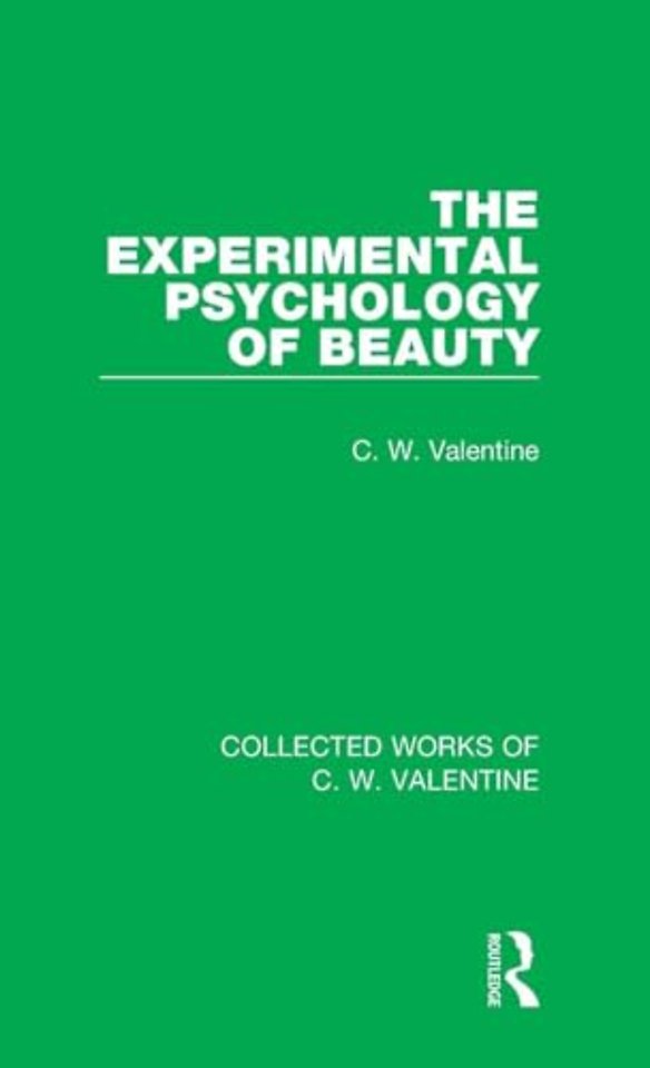 Experimental Psychology of Beauty