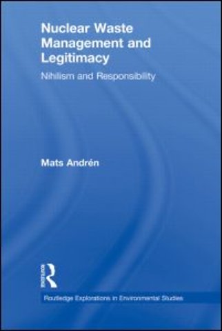 Nuclear Waste Management and Legitimacy