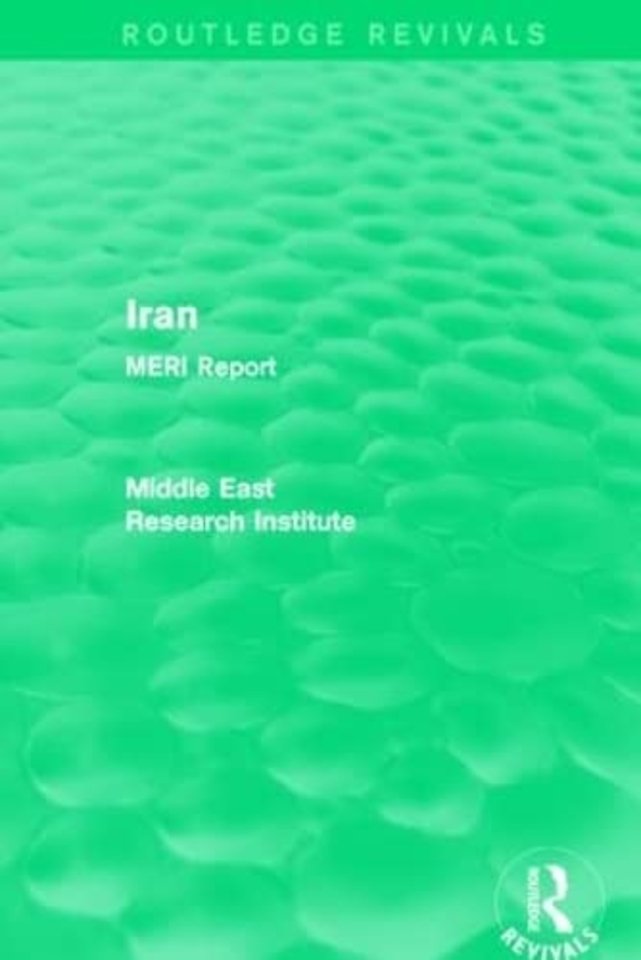 Iran (Routledge Revival)