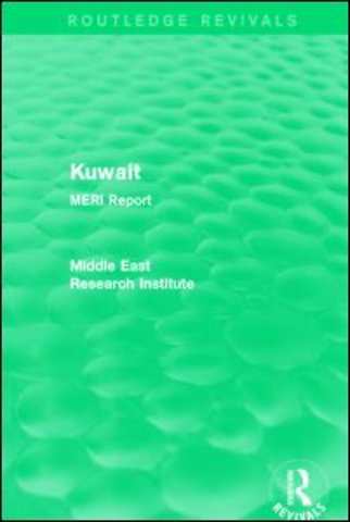 Kuwait (Routledge Revival)